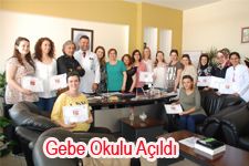 Gebe Okulu Açıldı