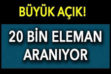 Bu Sektöre 20 Bin Personel Lazım