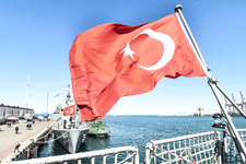 Türk Savaş Gemileri O Limana Ulaştı