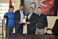 Kapaklıspordan Emniyet Müdürü Barına Ziyaret