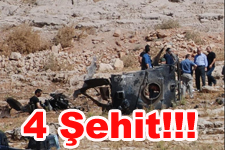 Alçaklar Mardin?de Tuzak Kurdu: 4 Polis Şehit
