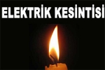  - Tüm İlçe Genelinde Elektrikler Kesilecek
