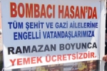  - Şehit Ailelerine Ve Gazilere Hayrına İftar Yemeği Veriyor